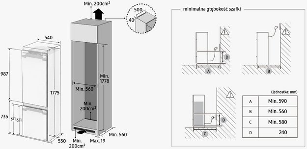 Встраиваемый холодильник Samsung BRB80F26CES0EO (preview 11)