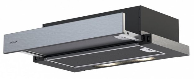 Встраиваемая вытяжка KRONA Kamilla R 600 inox (2 мотора) (preview 1)