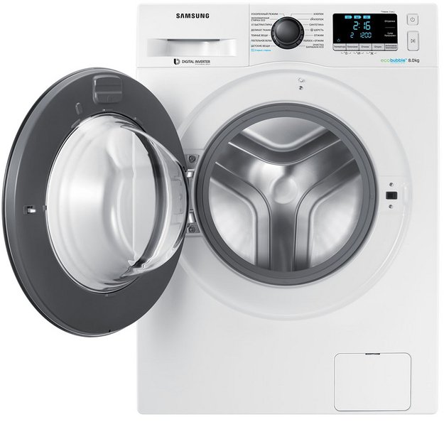 Стиральная машина Samsung WW 80 K 62 E 07 W/DLP (preview 4)