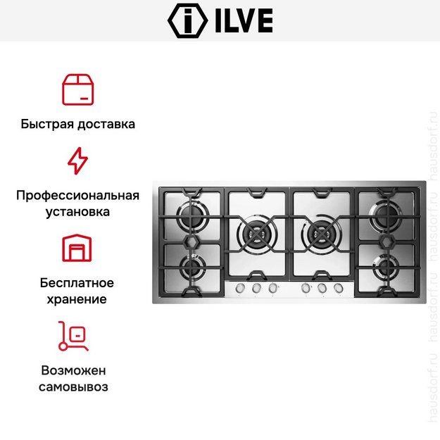 Варочная панель Ilve HCPMT125DD/SS (preview 4)