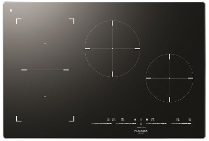 Варочная панель Fulgor Milano FSH 804 ID TS BK (preview 1)