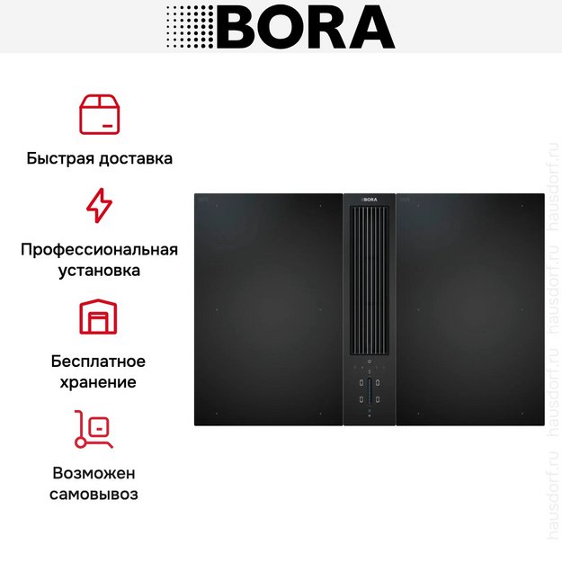 Варочная панель с вытяжкой и установочным комплектом BORA CKA2FI (1xCKA2, 2xCKFI, 1xUESDFSL) (preview 11)