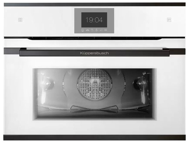 Компактный духовой шкаф с паром Kuppersbusch CBD 6550.0 W2 Black Chrome (preview 1)