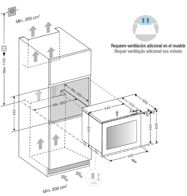 Встраиваемый винный шкаф Pando PVMA 45-18 PAR (preview 3)