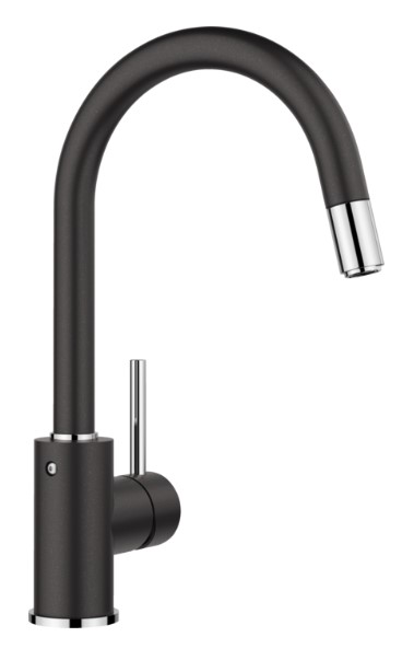 Смеситель Blanco MIDA-S 521455 Silgranit антрацит (preview 1)