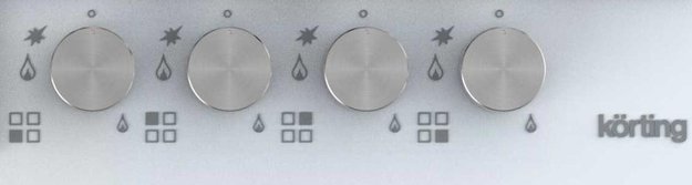 Газовая стеклянная варочная панель Korting HGG 6734 CTW (preview 3)