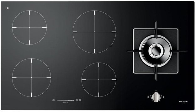 Варочная панель Fulgor Milano FCH 905 ID TS G DWK BK (preview 1)
