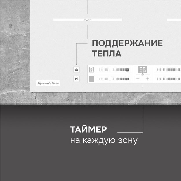 Стеклокерамическая варочная панель Zigmund & Shtain CI 23.6 W (preview 10)