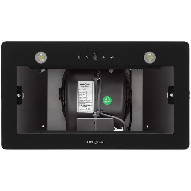 Встраиваемая вытяжка KRONA SVEN 600 black SGC RL (preview 4)