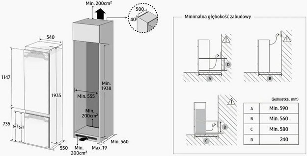 Встраиваемый холодильник Samsung BRB30715EWW/EF (preview 14)
