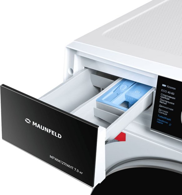Стиральная машина Maunfeld MFWM127IWHT (фото 7) Стиральная машина Maunfeld MFWM127IWHT (preview 7)