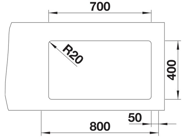 Мойка BLANCO ETAGON 700-U Silgranit белый (preview 5)