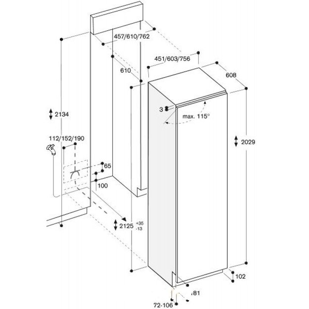 Встраиваемый морозильник Gaggenau RF 461-301 (preview 2)