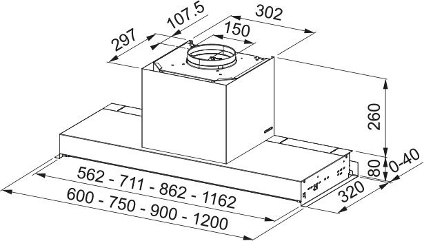 Встраиваемая вытяжка Franke FST DRIP-FREE 90 X/2 KL (preview 10)