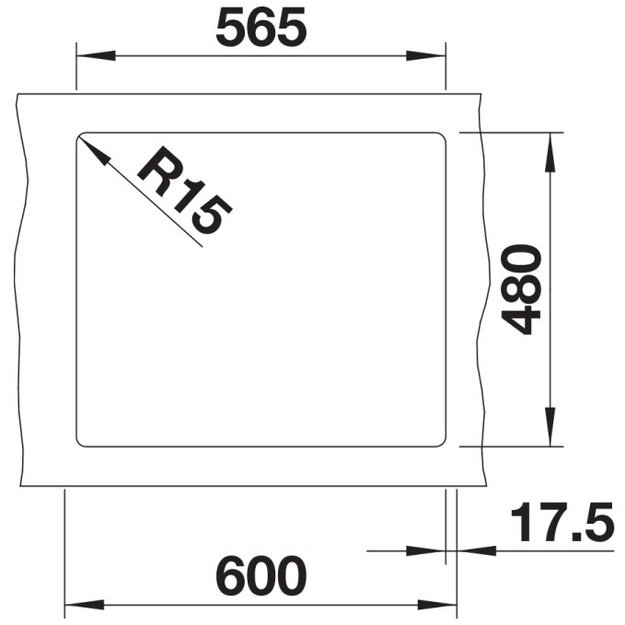 Мойка BLANCO LEGRA 6 Silgranit антрацит (preview 3)