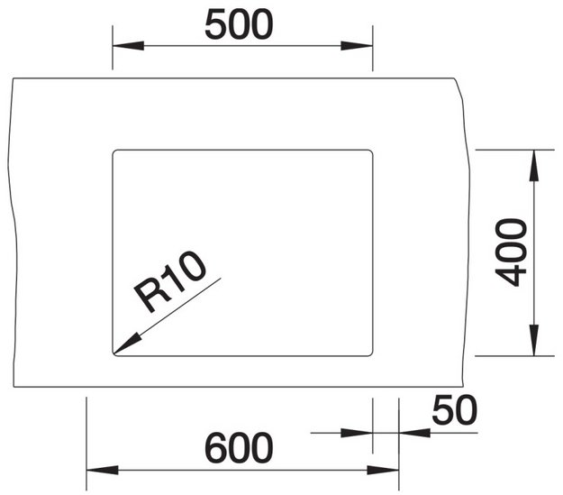 Мойка BLANCO CLARON 500-U нержавеющая сталь Durinox (preview 4)
