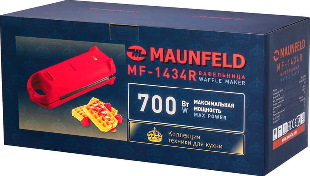 Вафельница Maunfeld MF-1434R (preview 10)