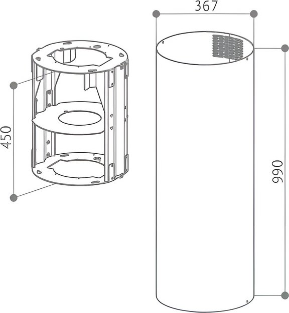 Дополнительный короб Faber 112.0157.267 (preview 2)