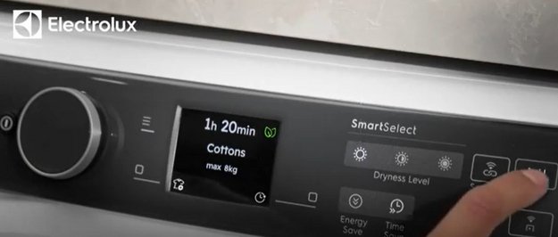 Сушильная машина Electrolux EW7H458B (video 2)