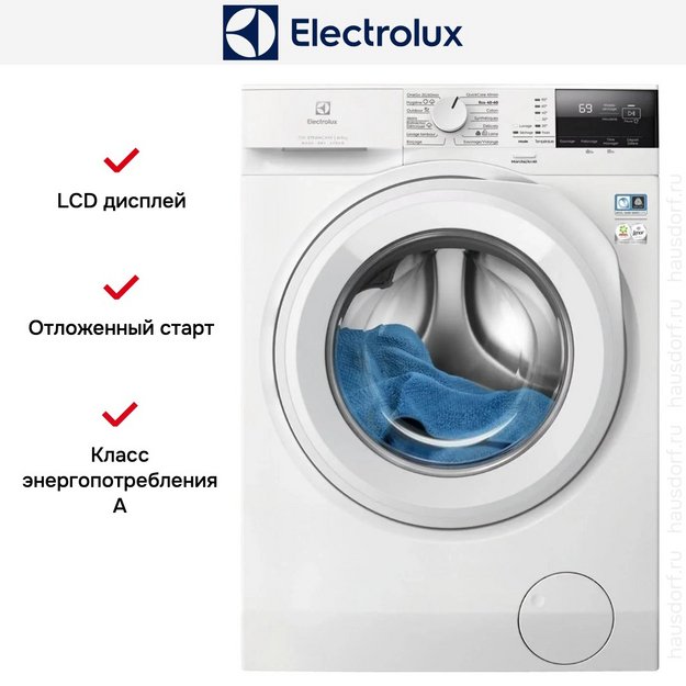 Стирально-сушильная машина Electrolux EW7W2481E (preview 6)