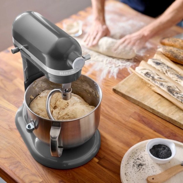 Планетарный миксер KitchenAid Artisan 5KSM70SHXEMS (фото 8) Планетарный миксер KitchenAid Artisan 5KSM70SHXEMS (preview 8)