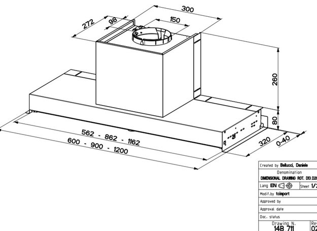 Встраиваемая вытяжка Faber IN-NOVA COMFORT X A90 (preview 4)