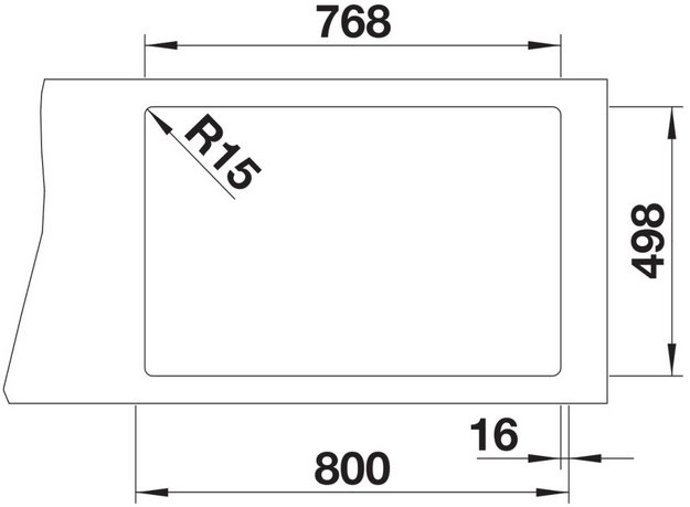 Мойка BLANCO ETAGON 8 Silgranit антрацит (preview 5)