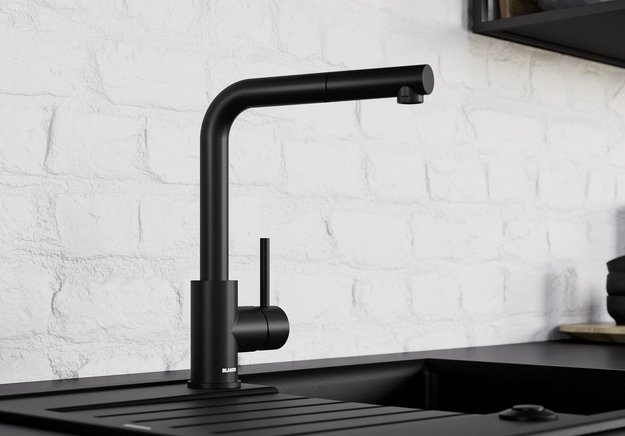 Смеситель Blanco MILA 526778 Silgranit матовый черный (preview 2)
