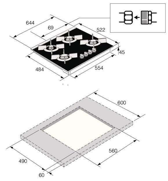Варочная панель Asko HG8640MGB1 (preview 5)