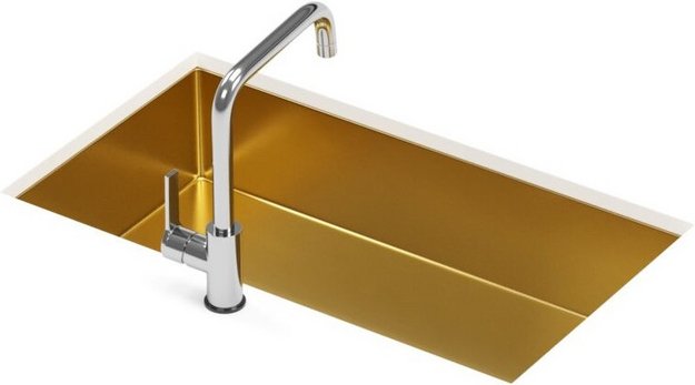 Мойка Smeg Mira VSTR71BRX латунный (фото 4) Мойка Smeg Mira VSTR71BRX латунный (preview 4)