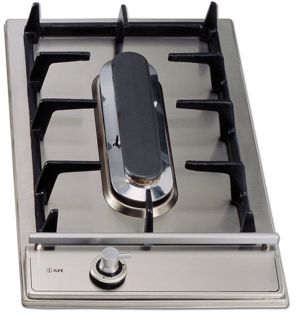 Варио-прибор (ДОМИНО) Ilve H30PV Stainless-Steel (ручки латунь) (preview 1)