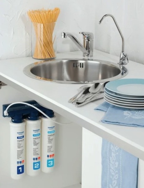 Смеситель Blanco TRIMA нержавеющая сталь UltraResist + фильтр для воды BWT-БАРЬЕР EXPERT STANDARD нержавеющая сталь (preview 7)