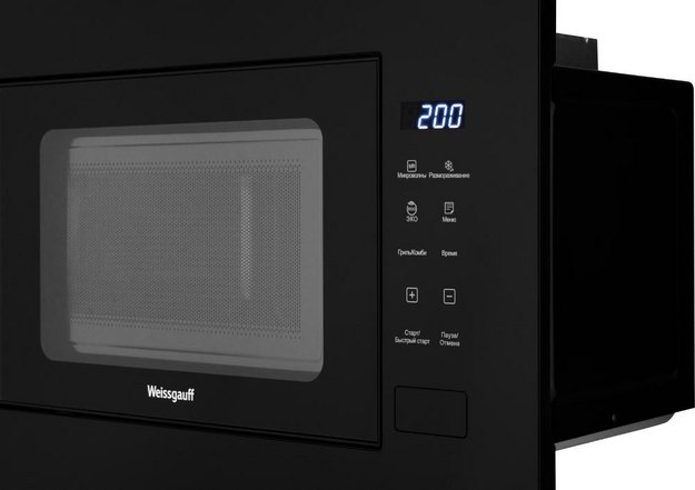 Встраиваемая микроволновая печь Weissgauff HMT-206 Compact Grill (preview 5)