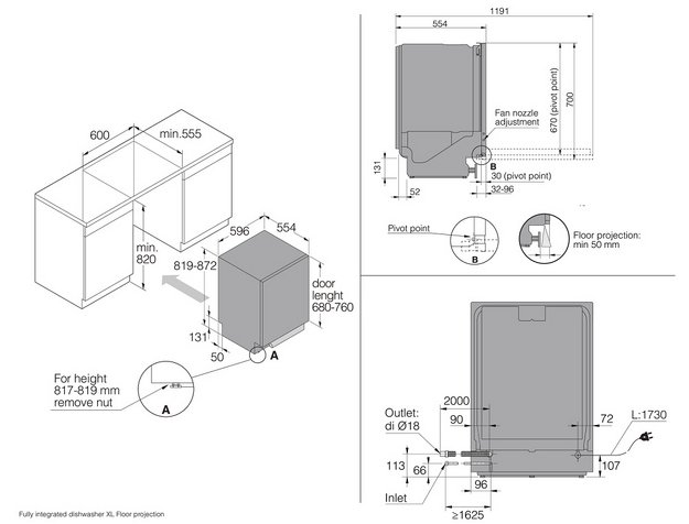 Встраиваемая посудомоечная машина Asko DFI748MU (preview 6)