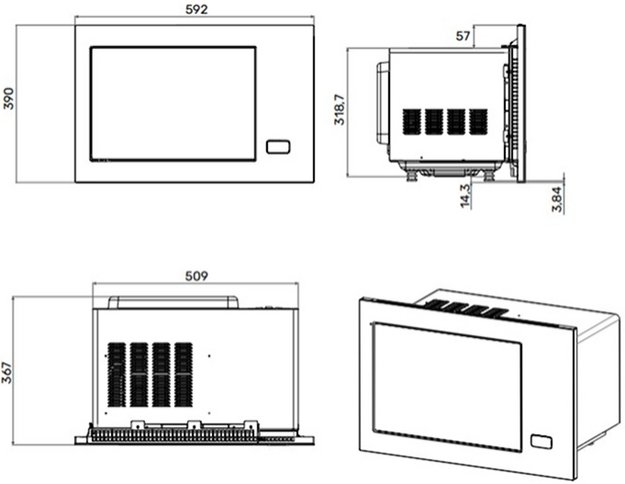Встраиваемая микроволновая печь Kuppersberg HMF 627 B (фото 7) Встраиваемая микроволновая печь Kuppersberg HMF 627 B (preview 7)