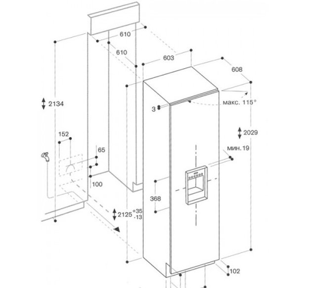 Встраиваемый морозильник Gaggenau RF 413-300 (preview 2)