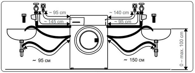 Отдельностоящая стиральная машина с паром Korting KWM 58LS1297 (preview 5)