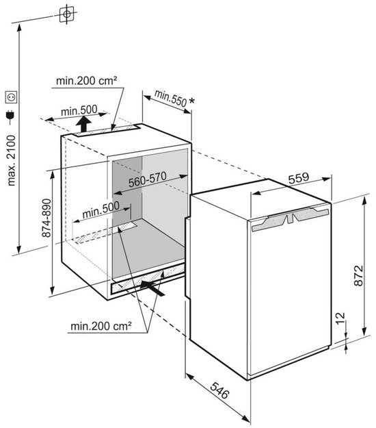 Встраиваемая морозильная камера Liebherr IFe 3904 Pure (preview 4)