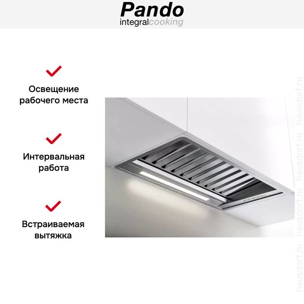 Встраиваемая вытяжка Pando PRO/85 INOX V.1050 SEC PLUS (preview 6)
