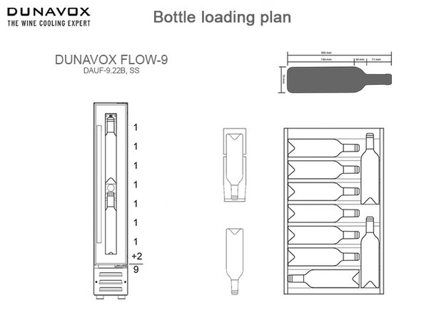 Встраиваемый винный шкаф Dunavox DAUF-9.22MB (preview 5)