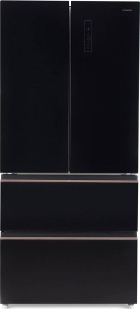 Холодильник Hyundai CM55043F черное стекло (preview 1)