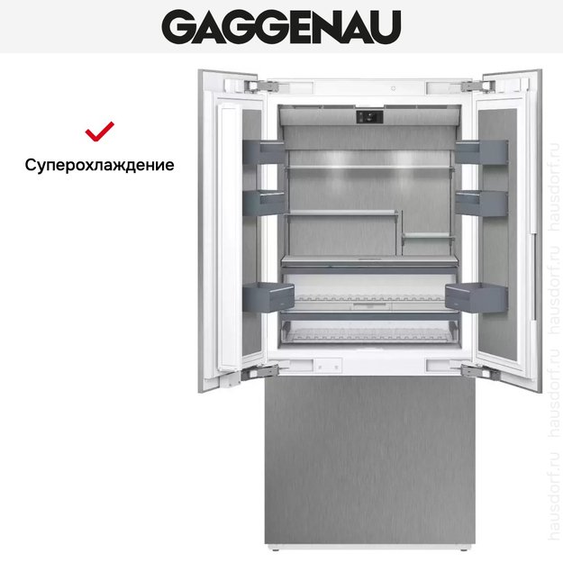 Встраиваемая холодильно-морозильная комбинация Gaggenau RY492304 (preview 7)