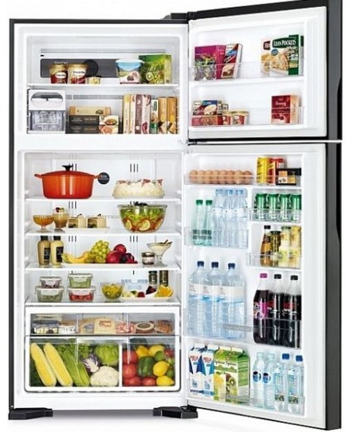 Холодильник Hitachi R-VG662 PU3 GBK (preview 2)