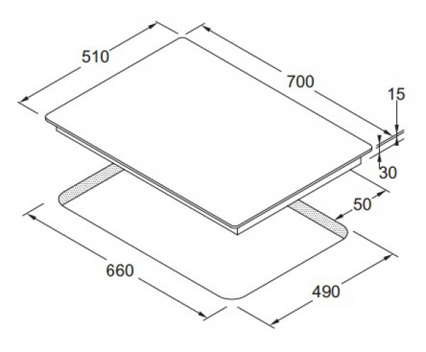 Независимая варочная панель Franke FHC 604 4C T BP WH (preview 3)