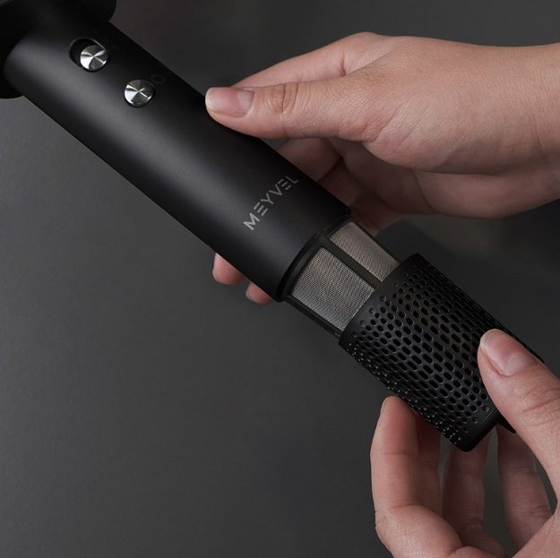 Настенный фен Meyvel MF12-1600 Черный (Black) (preview 6)