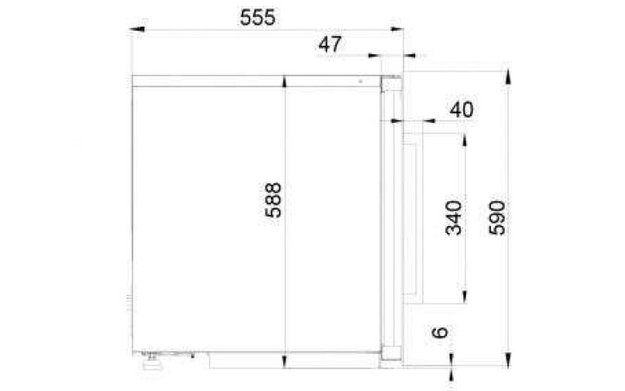 Встраиваемый винный шкаф Pando PVMAVP 60-25CRR (preview 4)