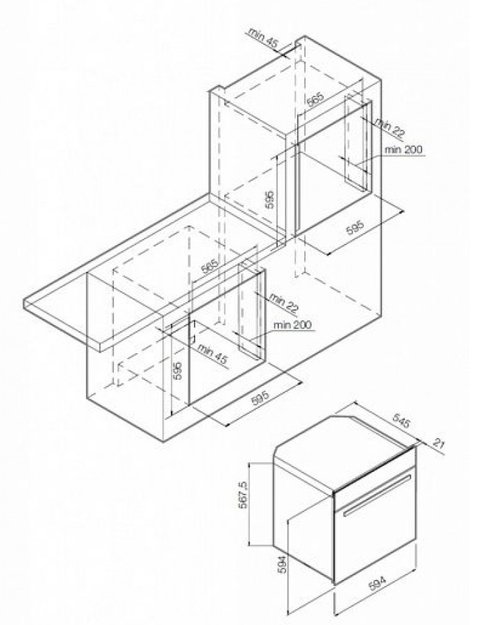 Духовой шкаф Graude BE 60.3 S (preview 3)