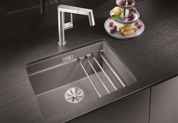 Мойка Blanco ETAGON 500-U SILGRANIT PuraDur антрацит (preview 2)