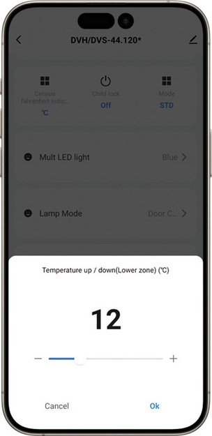 Винный шкаф Dunavox DVH-19.50B.TO (preview 9)