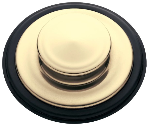 Пробка для раковины InSinkErator французское золото (Sink Stopper French Gold 75087D) (preview 1)